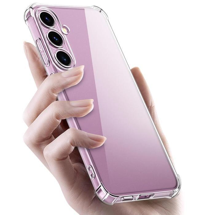 Case - Phonillico® - Samsung Galaxy S24 PLUS - Shockproof - Soft TPU - Transparent