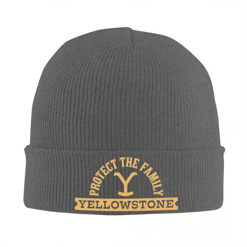 New CoolYellowstonesS Hat Autumn Winter Beanies Ski Caps FeUnisex Unisex Acrylic Knitted Caps