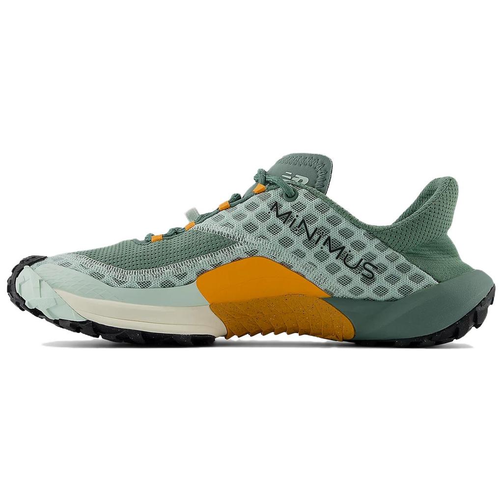 New Balance Minimus Trail Hombre Ceniza Arcilla/Junipero Oscuro/Sizzle MTM10CD1