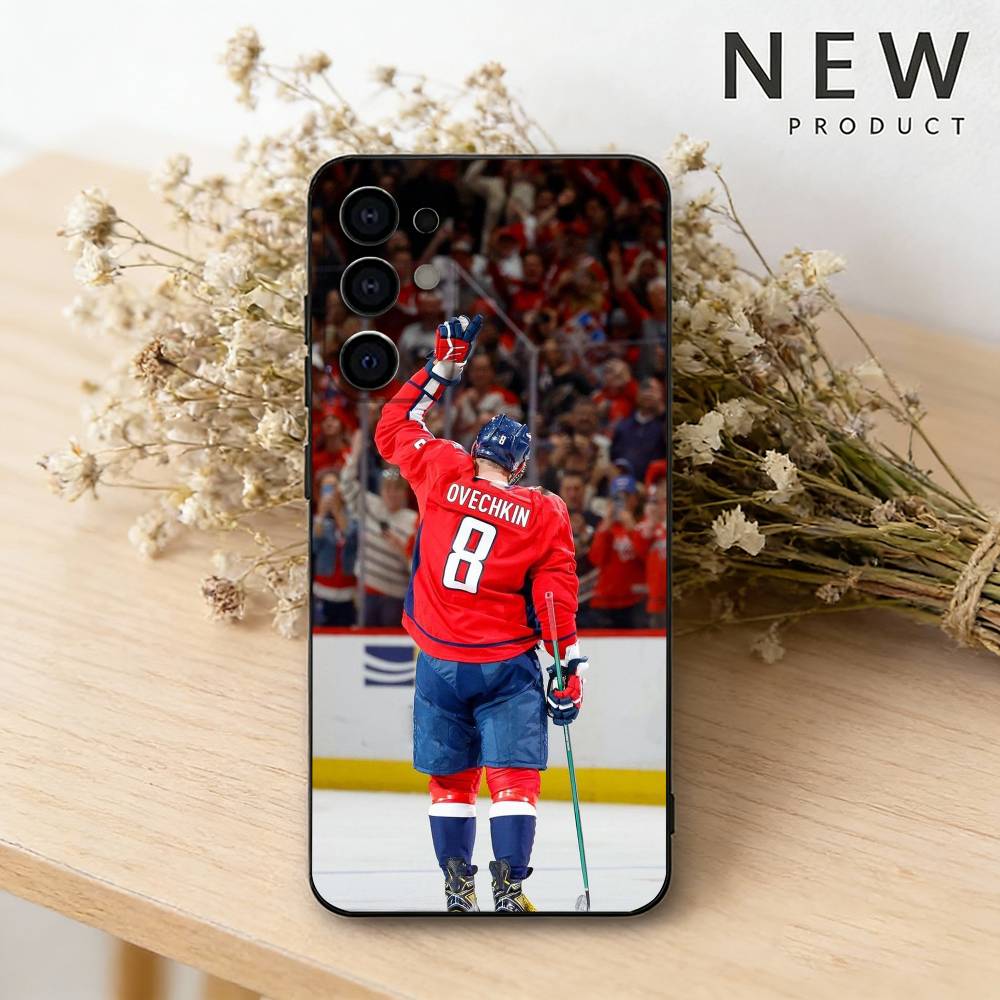ice hockey A-Alex Ovechkin 8  phone Case For Samsung S26,25,24,21,22,23,30,20,Ultra,Plus,Fe,Lite Black Soft Cover