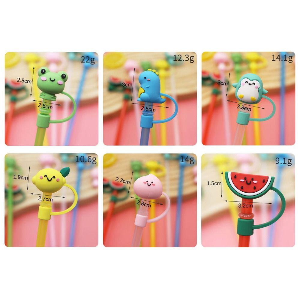 Cup Accessories Drinking Dust Cap Silicone Straw Tips Cover New Silicone Straw Plug  Cup