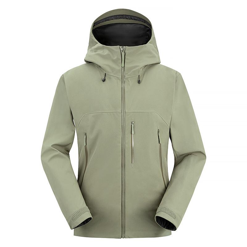 Unisex Windproof Waterproof Softshell Jacket for Hiking and Camping