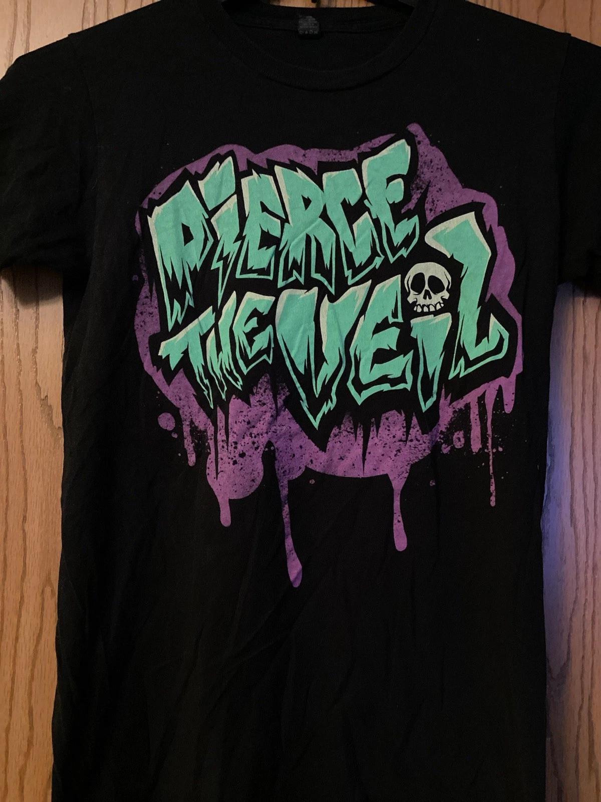 

Pierce The Veil - Black Shirt With Graphic Logo - S - Tultex 2XL