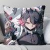 Game Zenless Zone Zero Ellen Joe Pillow Case Square Pillow Bedroom Sofa Leisure Comfort Cushionliving Room Home Decoration 40X40