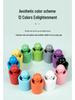 Kids' Educational Color Sorting and Cup Stacking Game for Hand-Eye Coordination