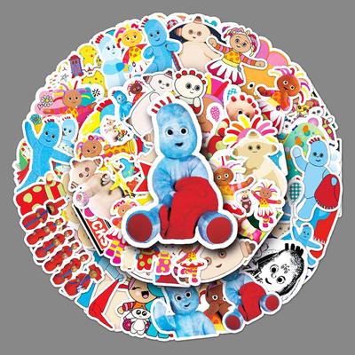 50 Fotos Garten Baby Kinder Cartoon Animation Graffiti Gulka Koffer Roller Kühlschrank Auto DIY Aufkleber