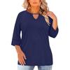 Women's Fashionable Short Sleeve Elegant Commuting And Casual Top