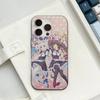 Chocola Nekopara For IPhone 16 15 14 13 12 11 17 Pro Max Plus Wave Corrugated Phone Case Anti Drop Cover