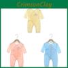 Sommerlicher Baby-Baumwollbody mit langen Ärmeln und Schmetterlingsmotiv für Neugeborene