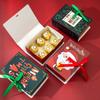 3PCS New Paper Christmas Gift Box Magic Book Series Multicolor Candy Box Book Designs Biscuit Carrier Party Favour
