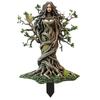 2D Waldgartenpfahl Sitzender Elf Pfahl Stehender Baum Elf Pfahl für Rasen Dekorative Garten