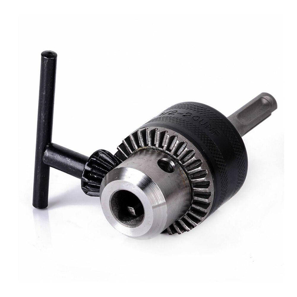 Rotary Hammer Drill Chuck Adapter 1.5-13mm 1//2/" 20UNF Thread With SDS Plus