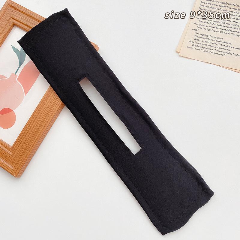 Solid Color Polka Dot Twist Hair Clip for Women Elegant Hairband Lazy Fashion Hair Curler Hair Accessories