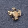 Small Copper Frog Copper Flower Skin Frog Tea Pet Water Frog  Home Decor