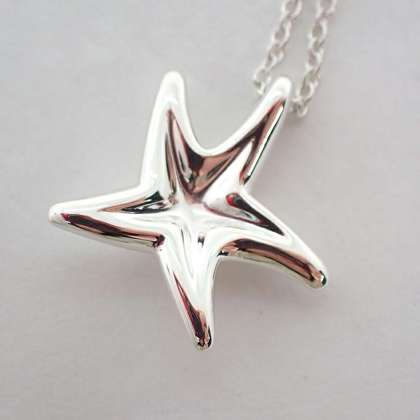 [Gebraucht] TIFFANY/Tiffany 925 Seestern Anhänger/Halskette/g483-36