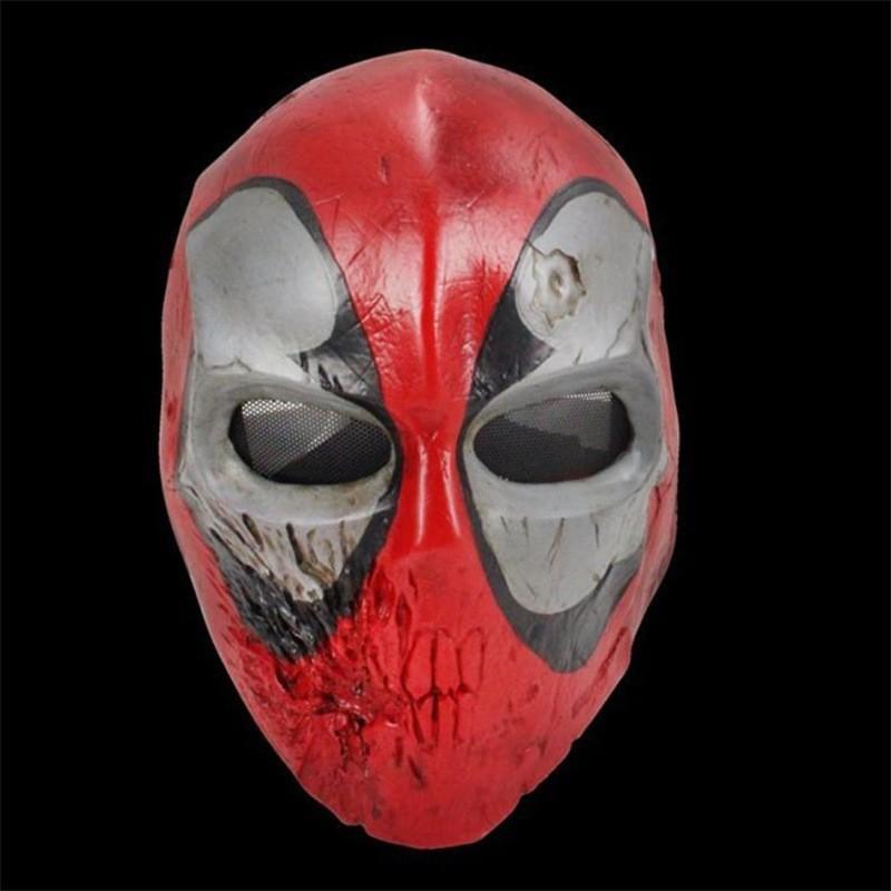 High-quality Deadpool Mask With Realistic Resin Design For Ultimate Halloween Costume Fun Deadpool Mask