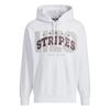 Adidas KWX83 College French Terry Pullover Hoodie in Light Gray Heather Men's Loose-Fit (JG8548)
