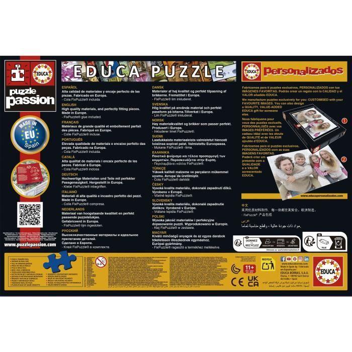 Puzzle - EDUCA - Regard Majestueux du Lion - 500 pièces