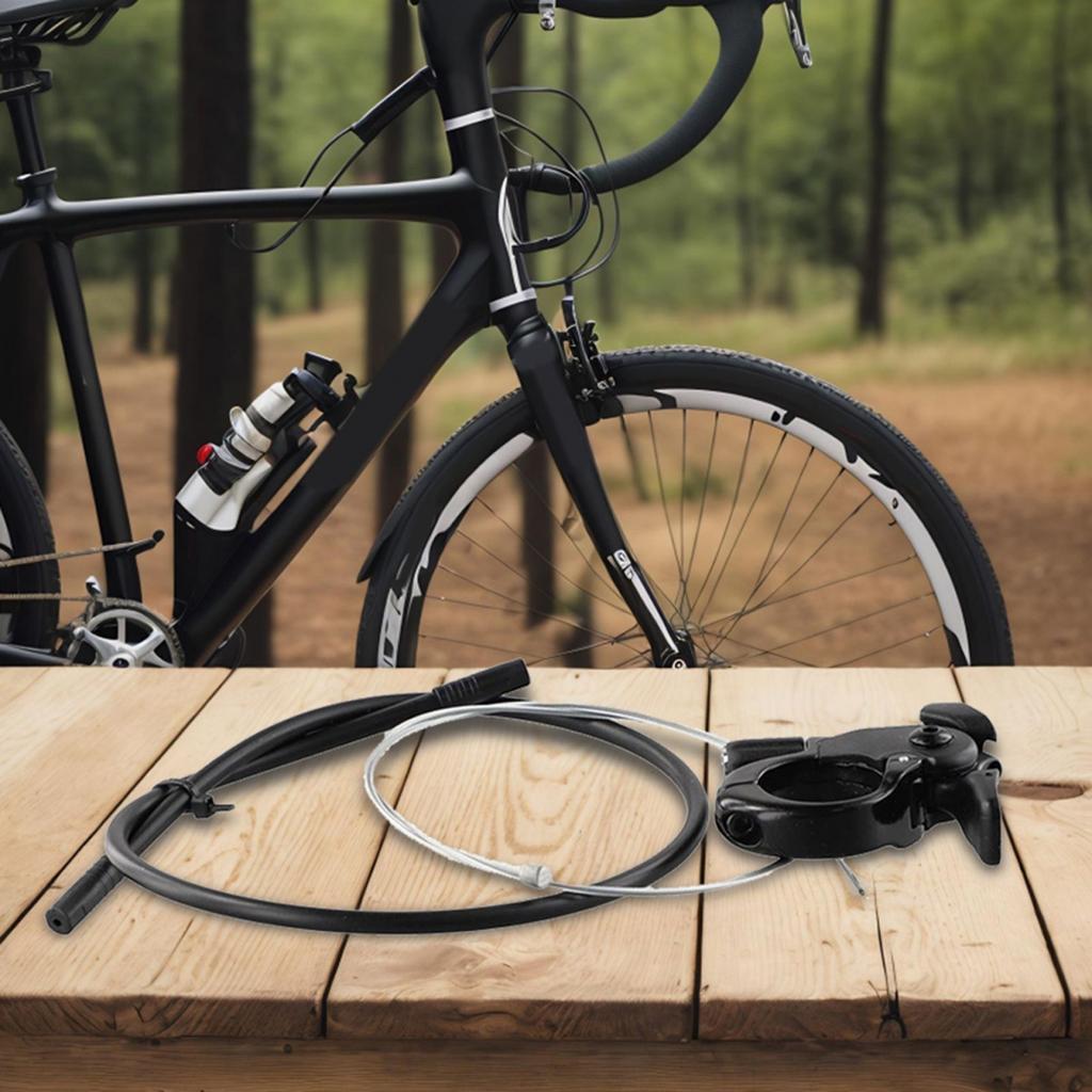 Forcella per Bicicletta Switch Blocco Forcella in ABS Telecomando Metallico