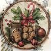 Vintage Gingerbread Man Tin Sign 8x8 Inch 2D Flat Print Holiday Wall Art Home Cafe Decor
