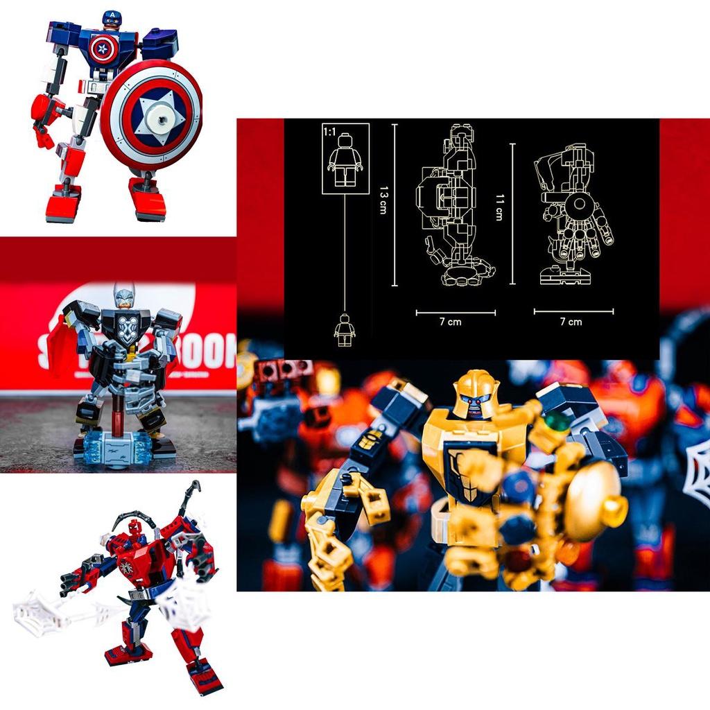 Marvel Avengers Building Blocks The Perfect Gift For Kids And Fans Of All Ages