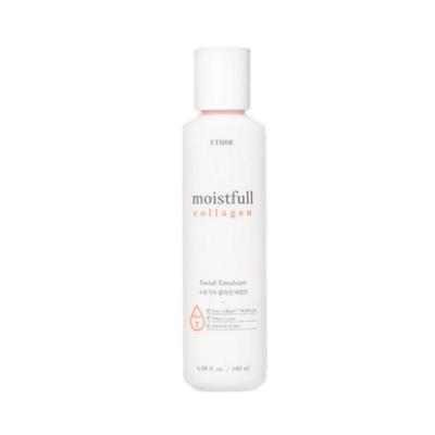 ETUDE Moistfull Collagen Emulsion 180ml – Lightweight Hydration, Fast Absorption, Collagen Moisture Barrier for Soft & Supple Skin