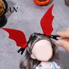 Holiday Themed Hair Ornaments 2Pcs Halloween Red Bat Wings Clips, 3D Wing Hairpin, Sweet And Cool Accessories Gothic Pins, Cute for Women Girls