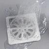10/20pcs Disposable Shower Drain Hair Catcher Mesh Shower Drain Covers Floor Sink Strainer Filter Hair Stopper Bathroom Kitchen