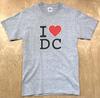 I Love DC Washington DC I Love District Of Columbia Capitol T-shirt Small Gray Unisex T-Shirt