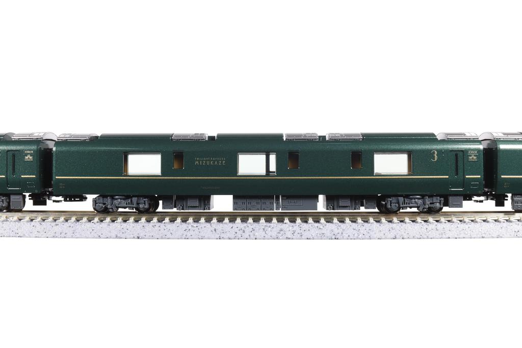 KATO N Gauge Series 87 Express Diesel Car Model "Twilight Mizukaze" 6-Car Add-On Set, Train, 10-1966
