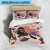 3PCS Stained Glass Gothic Romance 3pcs Bedding,Including 3PCS Duvet Cover And 2pcs Pillowcases Perfect for Christmas,Ideal for Bedroom, Dormitory
