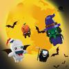 2025 Halloween MOC Kompatibilní stavebnice z malých kostek, trendy stavebnice k sestavení, dětské stavebnice k sestavení