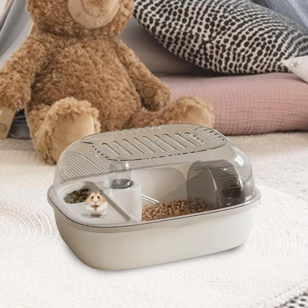 Double Layer Pet Habitat House Large Space Small Animal Carrier Hamster Cage for Animal Transport