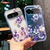 Serect Garden Flower Series Colorful Phone Case For Google Pixel 10 9 9A Pro XL Hard Acrylic Clear Protective Back Cover Bumper