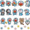 Japanese Anime Character Embroidery Cloth Sticker Cute Technology Kitten Patch Sticker Children'S Clothes Decorative Embroidery Chapter Boy
