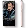 Johnny Hallyday Music Black Phone Case for Samsung A17 A37 A57 A55 A35 A25 A15 A54 A14 A24 A34 A13 A23 A33 A53 A07 A05S A04S A03