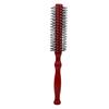 Round Styling Hair Brush Anti Static Handle Wood Roller Hairbrush for Salon Home Use Large Size 8.9 X 1.7in