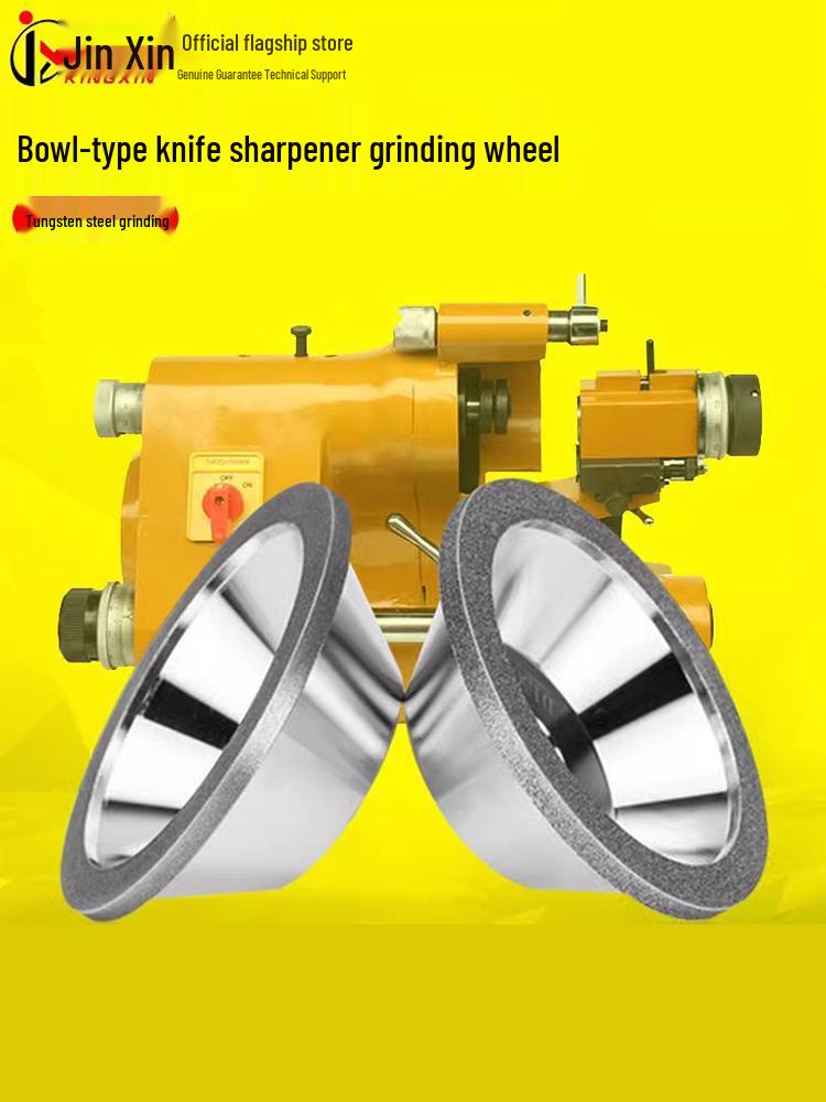 Jinxin U2 Bowl-Shaped Diamond Grinding Wheel Knife Sharpener Disc