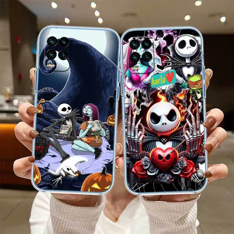 Nightmare Before Christmas Phone Case for Motorola G14 G15 G24 G30 G31 G32 G34 G41 G42 G51 G52 G50 G60S G60 G62 G72 G71 G73 G84 G85 G200 E32