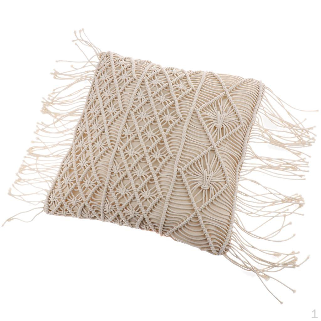 

17inch Home Decorative Bohemian Indoor Pillow Sham Couch Cushion Cover Pillowcase Case A