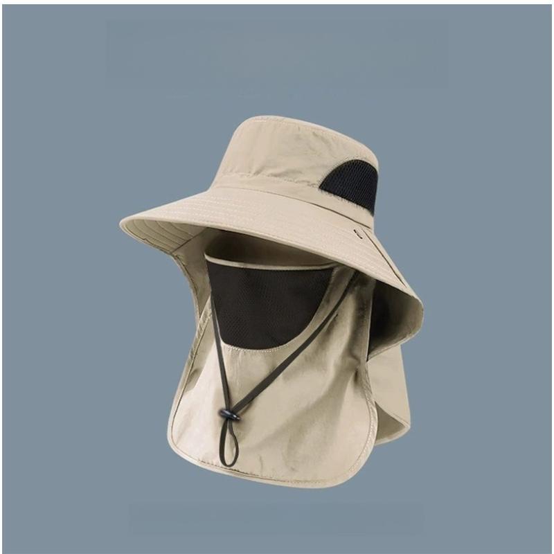 Sun Hats UV Protection Outdoor Hunting Fishing Cap Hiking Camping Visor Bucket Hat&Breathable Sun Protection Sleeves Gifts