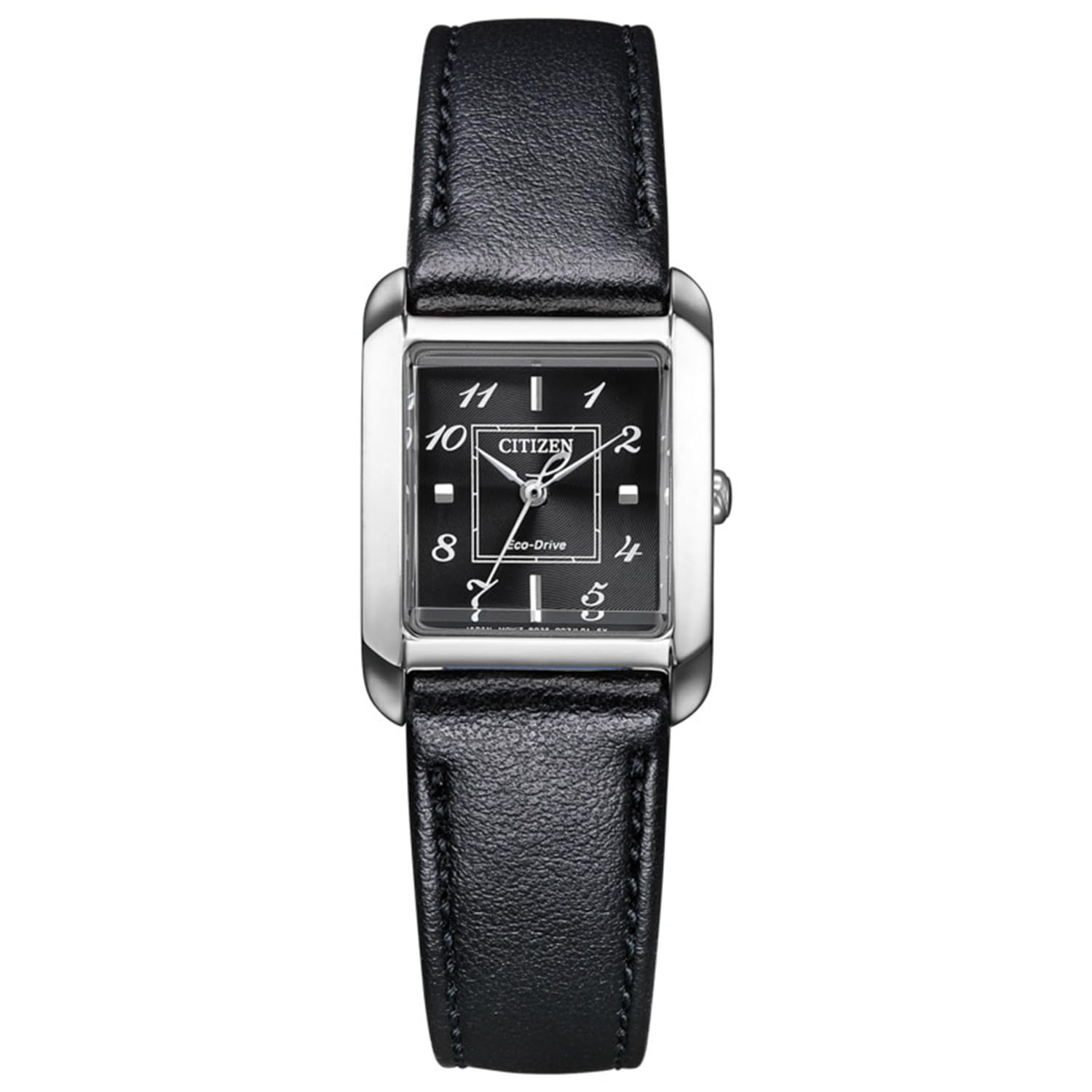 

Водонепроникна шкіра Apple SQUARE Collection Black White Pearl Shell [Citizen] Eco-Drive EW5600-10E для жінок срібний