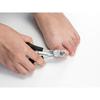 [Takumi No Waza] Stainless Steel Nail Clippers with Nail Guard - Black (1 Count)