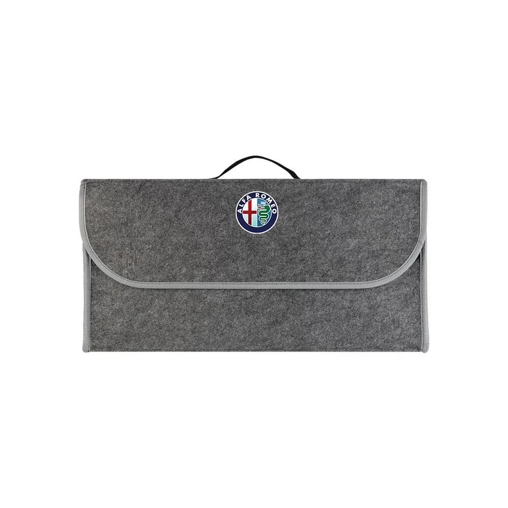 WAJDS1 Car Stickers For Alfa Romeo Car Storage Bag Folding Travel Tidying Box Trunk Tools Case For Alfa Romeo Giulietta 147 Giulia Spid