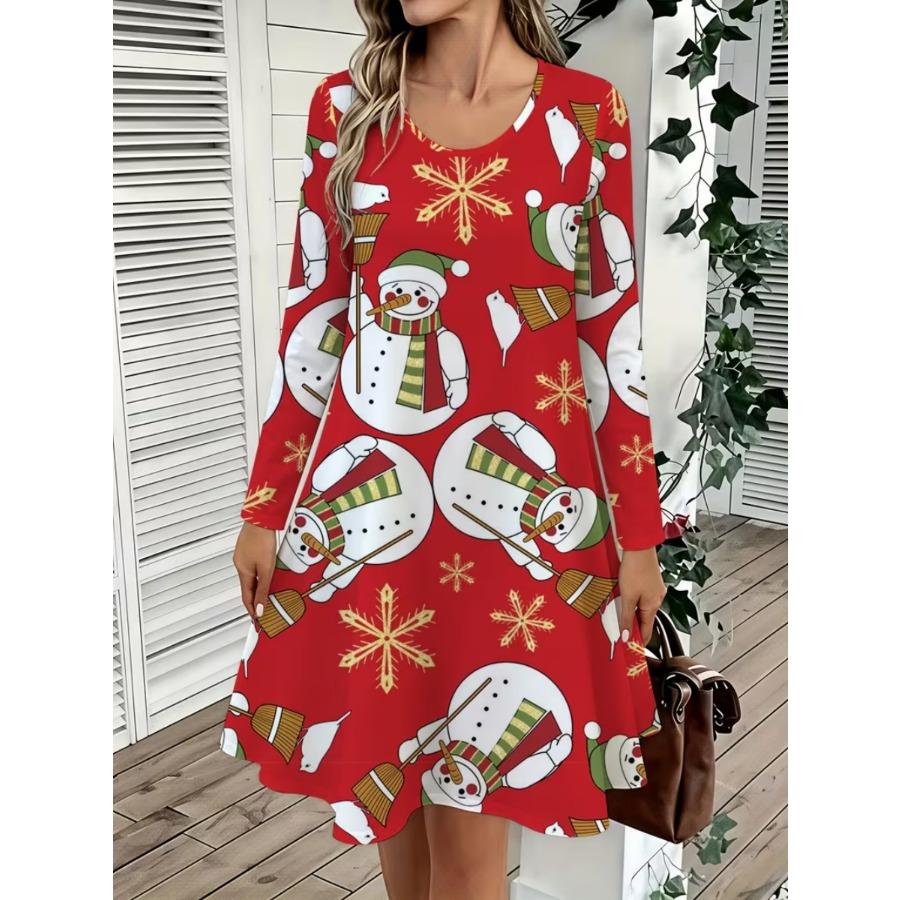 Women Long Sleeve Mini Dress Casual Slim Party Dress