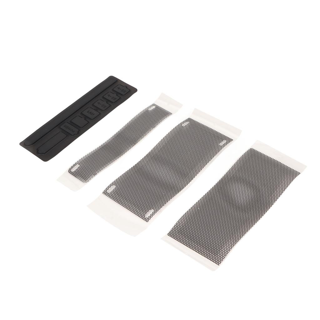 Dust Filter Set for Xbox Series S 8 Silicone Dust Plugs 4 PVC Dust Filter for Xbox Series S Accessories