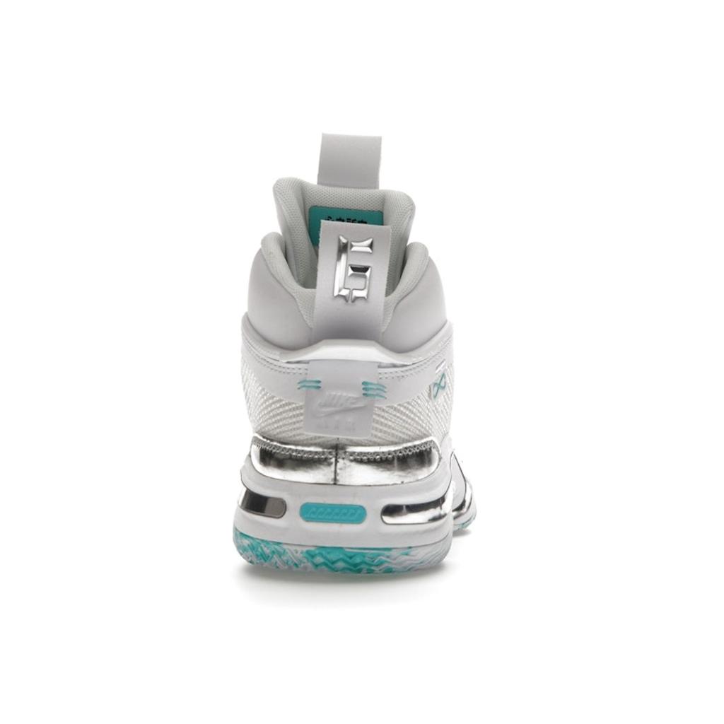 Guo Ailun x Air Jordan 36 GS Λευκό Hyper Jade Παιδικά Αθλητικά Παπούτσια Μεταλλικό-Ασημί Μαύρο DQ4461-130