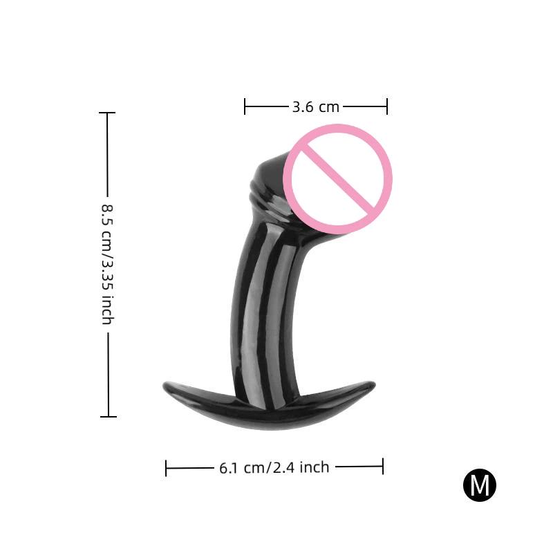 Safe Tpe Anal Plug Butt Plug Unisex Sexy Buttplug Big Dildo 4 Different Size Prostate Massager Adult Sex Toys For Men/Women