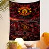 Manchester United Old Trafford Crest Legends Football Printed Tapestry for Living Room Dorm Decor