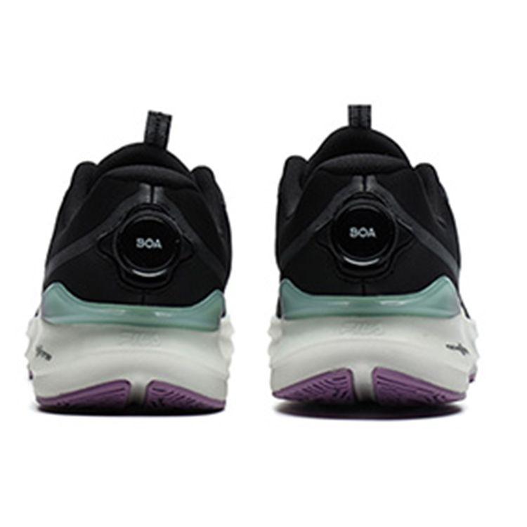 Fila Energy Boa Trendy Sports Fabric Synthetic Leather TPU Low-Top Training Running Shoes Women Sneaker Black A12W212201FBA